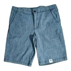 NWT Boys Arizona Jean Company Chambray Shorts Classic Design ~18